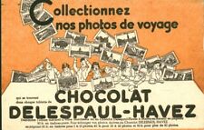 Buvard vintage chocolat d'occasion  France