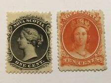 sellos antiguos NOVA SCOTIA x 2 segunda mano  Embacar hacia Argentina