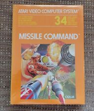 SEALED Missile Command Atari 2600 VCS cartucho na caixa 1987 VCS jogo de arcade  comprar usado  Enviando para Brazil