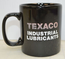 TEXACO OIL Co. CERAMIC COFFEE MUG Industrial Lubricants Staffordshire Kiln Craft, used for sale  Panama City