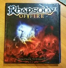 Usado, Rhapsody Of Fire (2011), From Chaos to Eternity, CD/livro, prensagem alemã. comprar usado  Enviando para Brazil