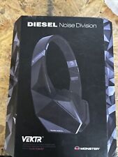 Used, Monster Diesel Vektr On Ear Headphones / Black for sale  Shipping to South Africa