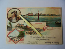 Rostock warnemünde litho gebraucht kaufen  Bad Freienwalde (Oder)