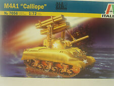 Sherman M4A1 Calliope   US  Panzer -  Italeri  Bausatz  1:72 -  7056  #E gebr., usado comprar usado  Enviando para Brazil