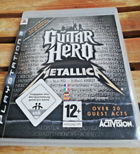Guitar Hero Metallica (PlayStation 3 2009) PS3 completo com manual testado, usado comprar usado  Enviando para Brazil