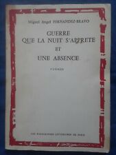 Guerre nuit apprête d'occasion  Brunoy