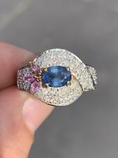 9ct gold blue for sale  BRIGHTON