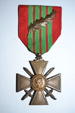 T3A) Médaille militaire croix de guerre 1939 guerre 39/45 WW2 french medal, occasion d'occasion  Saint-Jean-en-Royans