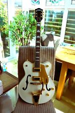 Gretsch G5422TG Semi Acoustic Guitar with Bigsby and OHSC, Snowcrest White for sale  Shipping to South Africa