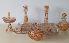 crystal dressing table set for sale  Shipping to Ireland