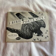 Bird portraits booklet for sale  BRIERLEY HILL