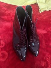 Burgundy pixi boots for sale  UK