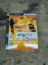  EUC SINGSTAR LATINO PS3 Playstation 3 Comes With Games And Microphones, used for sale  Shipping to South Africa