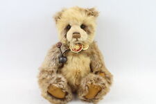 Charlie Bear Cinders CB104709B Jointed Plush Teddy Bear  w/ Tags & Bell for sale  Shipping to South Africa