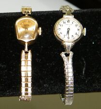 Reloj Vintage Damas HAMILTON 10k LLENO DE ORO para Repuestos o Reparación - No funciona, usado segunda mano  Embacar hacia Argentina