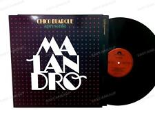 Chico Buarque - Chico Buarque Apresenta Malandro Brazil LP 1985 + Innerbag ' comprar usado  Enviando para Brazil