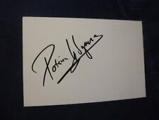 Ocean's Eleven married to Errol Flynn PATRICE WYMORE hand signed card for sale  Shipping to South Africa