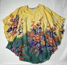 Usado, Kimono feminino Fernando Squette tamanho médio multicolorido floral seda comprar usado  Enviando para Brazil