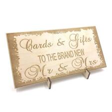 Wooden wedding signs for sale  Shipping to Ireland