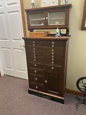 Antique dental cabinet for sale  Burlington