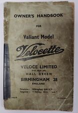 velocette valiant for sale  BARNSLEY