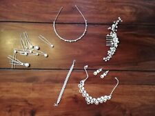 Brautschmuck set perlen gebraucht kaufen  Saterland