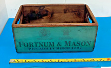 Wooden box fortnum for sale  GUILDFORD
