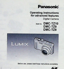 Panasonic operating instructio for sale  PERSHORE
