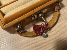 Leather jewellery travel for sale  MAIDENHEAD