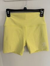 Cadent Peloton Bike Shorts 5" Yellow Size Small Activewear Cycling Spinning, used for sale  Shipping to South Africa
