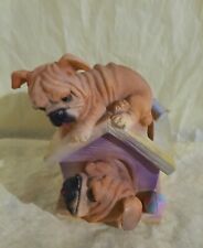 Bull Dog Coin Piggy Bank Made Of Resin for sale  Shipping to South Africa
