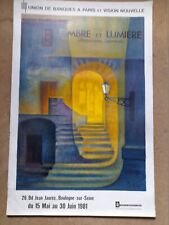 Affiche litho ancienne d'occasion  Carolles