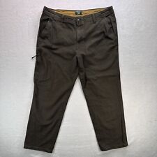 G.H. Pantalones de mezclilla para hombre 38x30 (38X28) marrón utilitarios senderismo trabajo ropa deportiva caza segunda mano  Embacar hacia Argentina