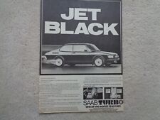 Saab turbo advertisement for sale  OLDHAM