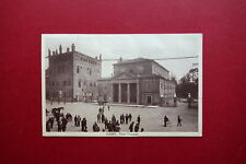 Usato, Cartolina Carpi Teatro Comunale Ediz. Cesare Caliumi Viaggiata 1929 Animata  usato  Italia