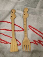 Wooden shaped guitar for sale  Hayward