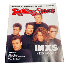 INXS Rolling Stone Magazine Número 412 Noviembre 1987 RARO segunda mano  Embacar hacia Argentina