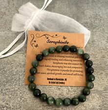 Seraphinite bracelet stretchy for sale  COVENTRY