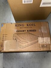 King Koil Queen Air Mattress Built-in Pump Best Inflatable Airbed Queen Size for sale  Shipping to South Africa
