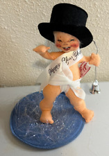 Usado, Annalee Feliz Ano Novo! Boneca bebê com chapéu e suporte para fraldas 8,5 polegadas 1993 comprar usado  Enviando para Brazil