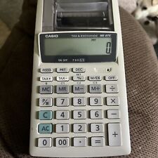 Calculadora de impressão portátil Casio Tax & Exchange HR-8TE comprar usado  Enviando para Brazil