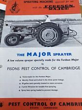 Rare fordson major for sale  HITCHIN