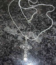 Silver plated cross for sale  Selah