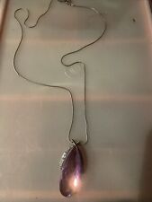 Purple stone necklace for sale  Rogers