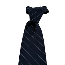 Gravata listrada azul masculina Brooks Brothers importada 100% seda feita no Canadá comprar usado  Enviando para Brazil