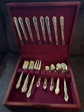 tone wood flatware box for sale  Florence