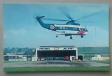 Old postcard heliport for sale  UK