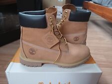 Botas masculinas Timberland TB010061 6"" premium trigo nobuck 9,5 - Amarelo comprar usado  Enviando para Brazil