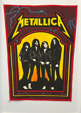 Vintage 1980's Metallica Garage Days Era BOOTLEG Back Patch RARO Cliff Burton comprar usado  Enviando para Brazil