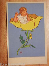 Vecchia cartolina illustrata usato  Salerno